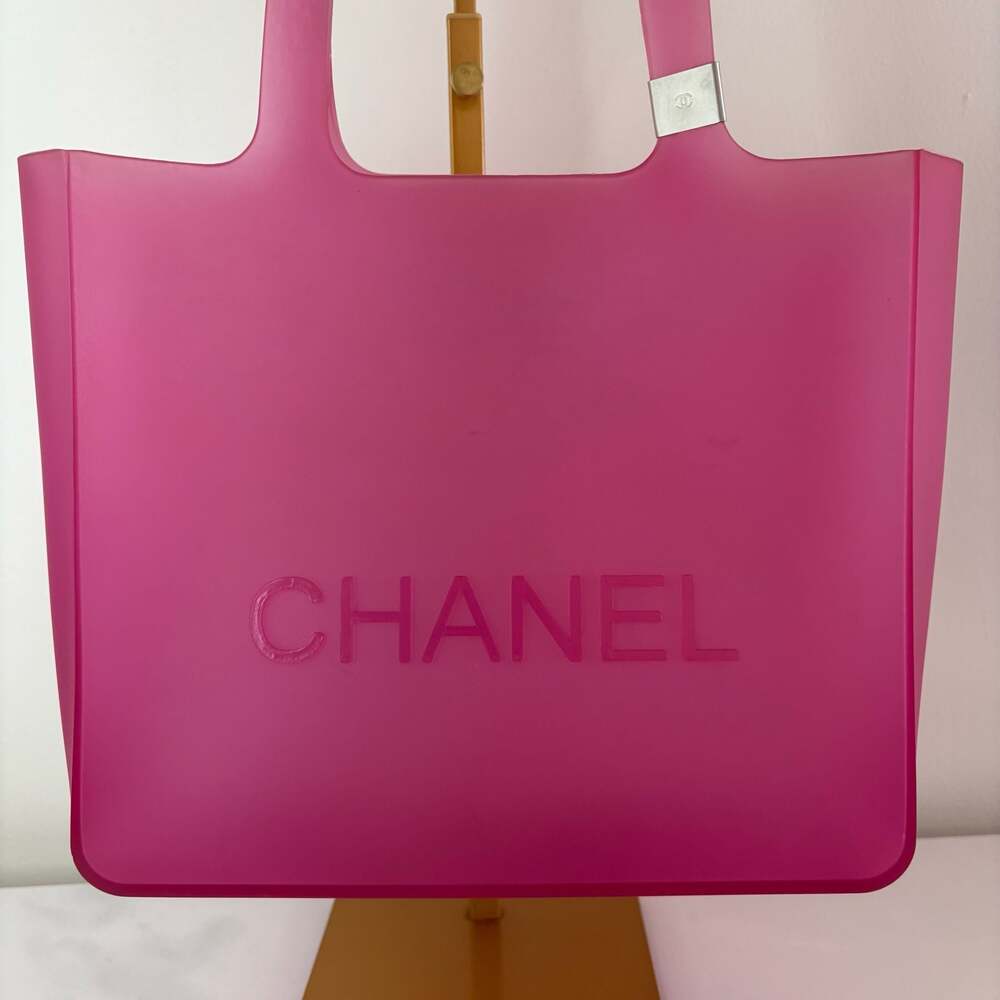 Chanel Pink Jelly Tote Bag